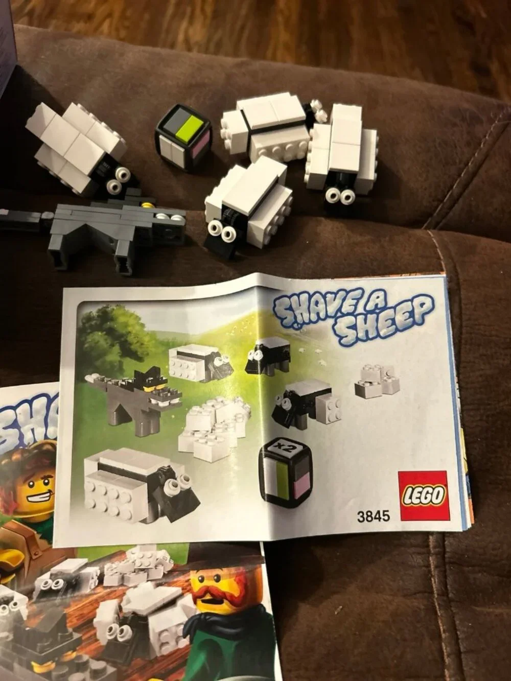 Lego Game shave a sheep boxed set 3845 complete game building rare htf